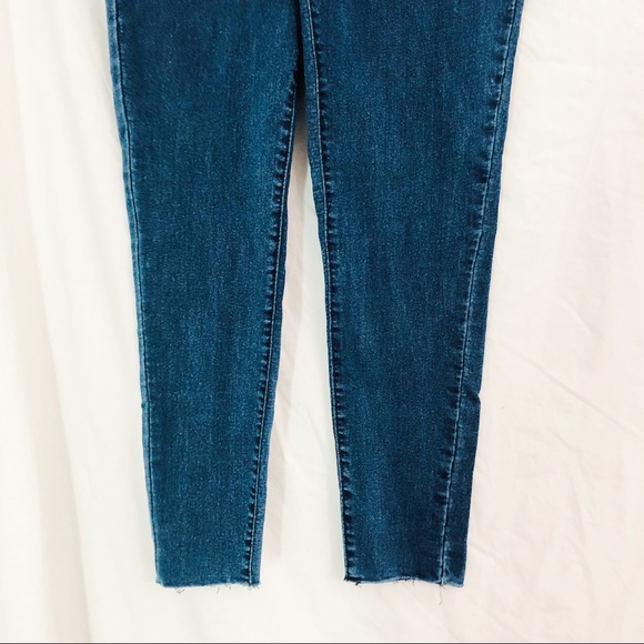 Asos High Waisted Denim Skinny Jeggings Small - Picture 6 of 6